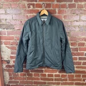 Norse Projects Jacket Mens Medium Green Elliott Nylon Insulated Windbreaker